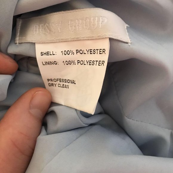 Dessy Collection Dress Light Blue - 8 - Picture 7 of 13